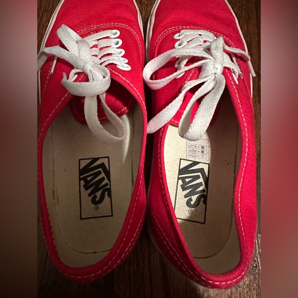 Vans Authentic Red low top Sneakers - Picture 5 of 10